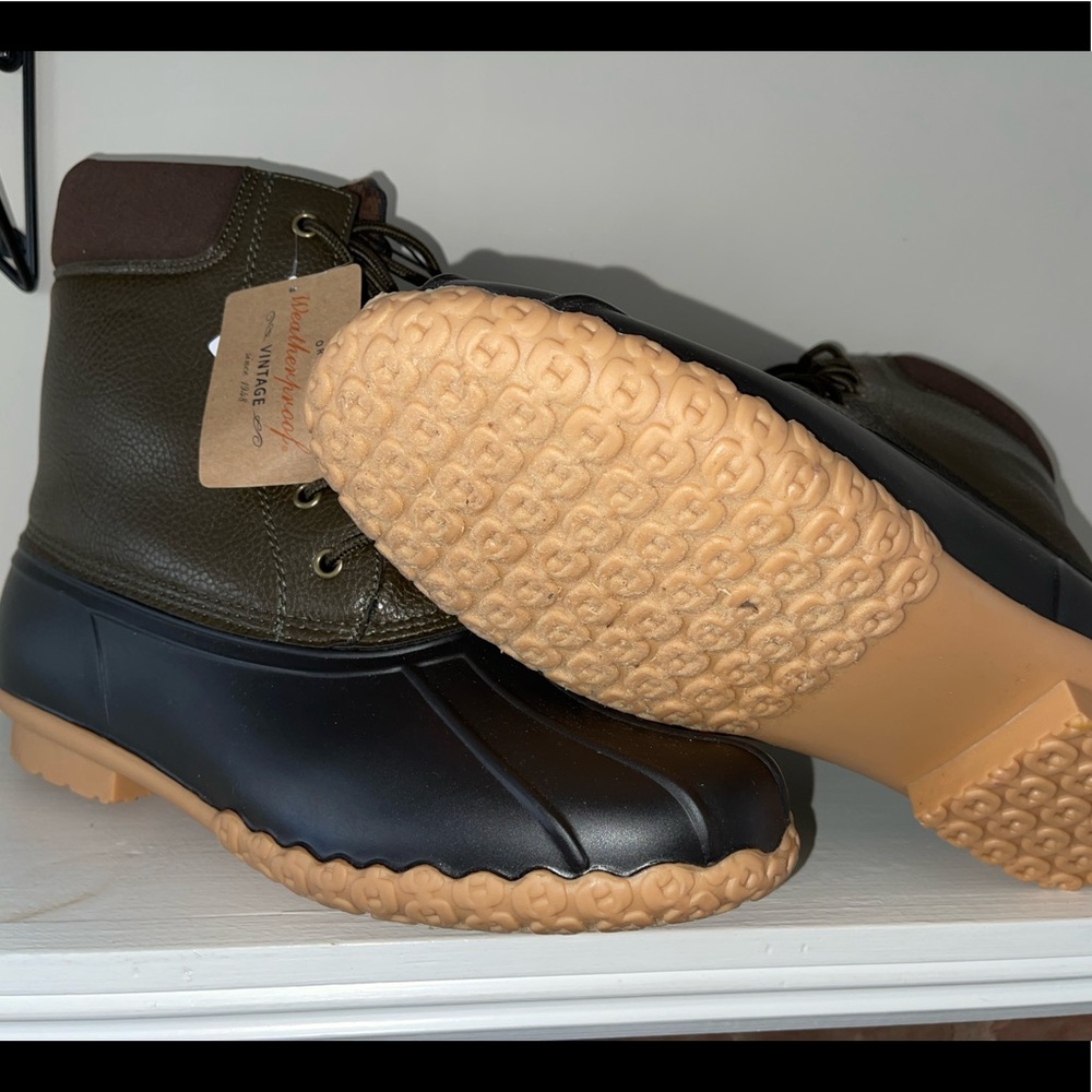 Vintage weatherproof boots